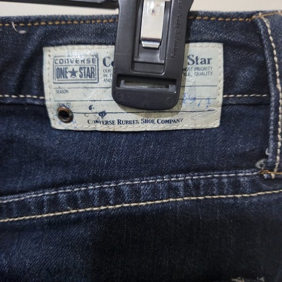 Converse Denim Skirt Dark Wash Size 4 - Picture 4 of 6